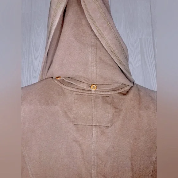 American Rag Brown Frayed Trim Jacket - Picture 5 of 9